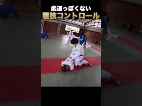 柔道よりか柔術に近い寝技テクニック。#大人柔道 #乱取稽古 #柔のたまり場