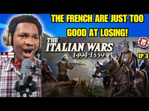 British caribbean guy reacts to Battle of Fornovo 1495 Italian Wars kings and generals reaction pt3