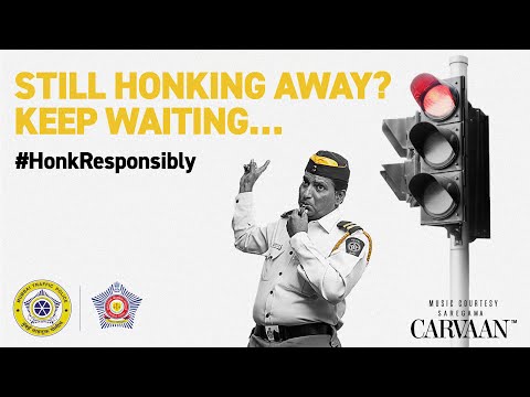 クラクションを鳴らすほど、待たされる街 / ムンバイ警察「THE PUNISHING SIGNAL」