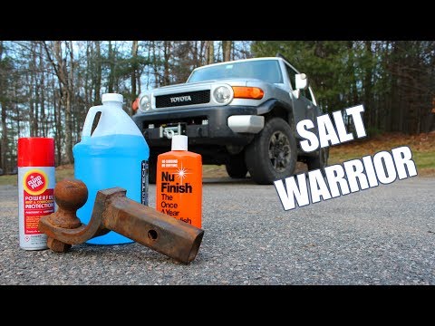 How I PREPARE the FJ CRUISER for WINTER & Road SALT