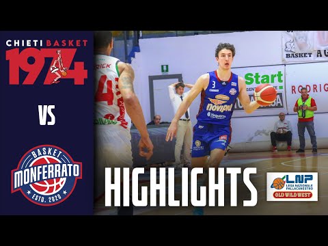 Chieti Basket 1974 vs Monferrato Basket | Highlights | LNP Serie A2
