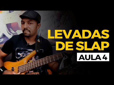LEVADAS DE SLAP AULA 4 POR KAKA BASS baixistas gospel