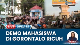 Mahasiswa di Gorontalo Demo Memperingati Hari Perempuan Internasional, Terlibat Ricuh dengan Aparat