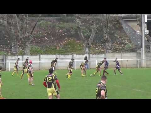U20 La Réole Vs St Estève 15 janvier 2017