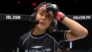 17-Year-Old PHENOM Victoria Lee&#39;s EMOTIONAL Post-Fight Interview