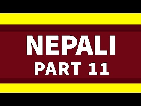 Learn Nepali 500 Phrases for Beginners Lesson 11 -  Hygiene Terms