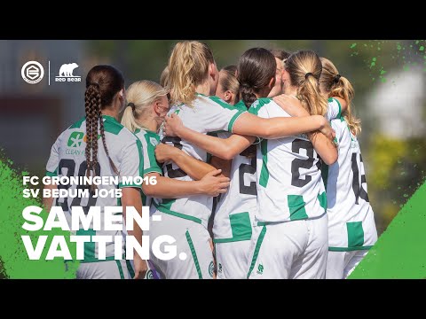 Primeur voor FC Groningen Meiden onder-16 op Corpus | Highlights