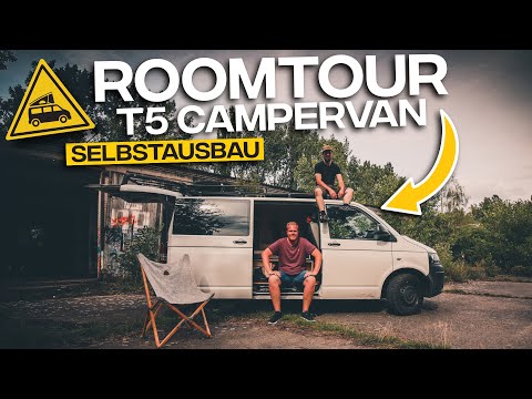 ROOMTOUR VW T5 Campervan Selbstausbau