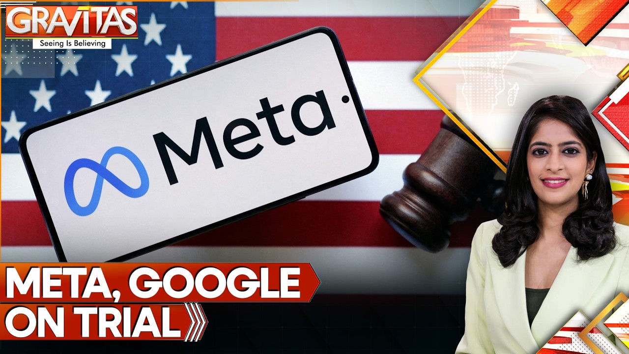 Meta, Google Sued Over Declining Teen Mental Health | GRAVITAS