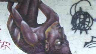 wall painting Niteroi, RJ, Brazil - to never forget the military dictatorship