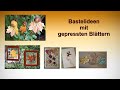 The Best 22 Basteln Mit Gepressten Blättern