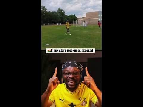 🇬🇭Black stars weakness exposed ahead of the fifa 2026 World Cup!