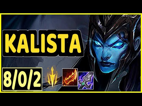 ✅KALISTA VS SAMIRA - 8/0/2 KDA ADC GAMEPLAY CHALLENGER I✅