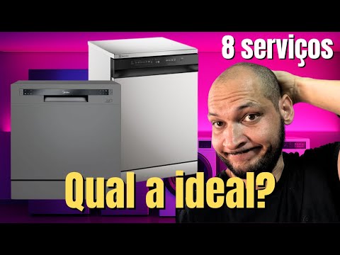 Qual a melhor maquina lava louças 8 serviços? Não erre na escolha