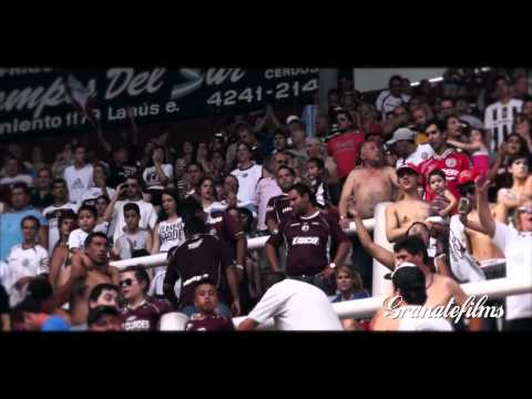 "LANUS VS GIMNASIA - LA GENTE" Barra: La Barra 14 • Club: Lanús