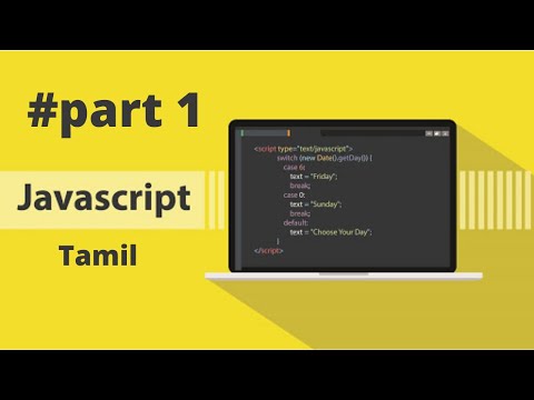 Javascript Tutorial In Tamil Topics For Javascript Course Basic To Advance Part 1 Javascript
