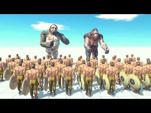 Goro The Giant Brothers Vs Every Unit [Same Price] ARBS | Animal Revolt Battle Simulator