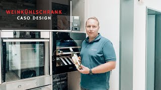 Weinkühler von CASO Design für das mittlere Budget I Weinkühlschrank I Hanseatische Küchenschmiede