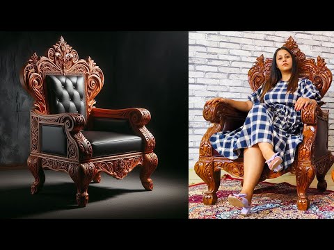 YT1002 Solid Teakwood Masterpiece Chairs with Intricate Hand-Carving | Factory Price Deals Video
