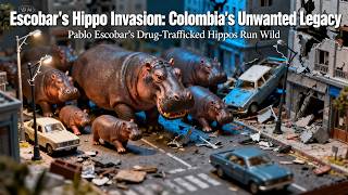 How Escobar's Four Original Hippos Became a National Nightmare #hipopotam