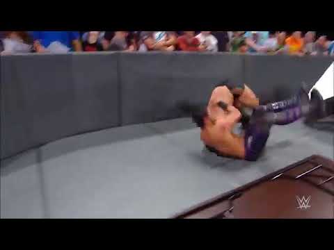 WWE Mustafa Ali - Diving Tornado DDT