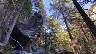 Video thumbnail: French Bleau, 7b. Magic Wood