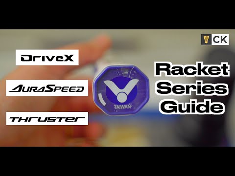 Victor Badminton Racket Series Info & Guide - Thruster, Auraspeed, DriveX, Brave Sword & more