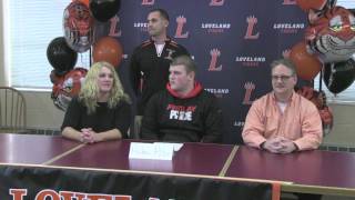 preview picture of video '2014 Winter Athletic Signings at Loveland High School'