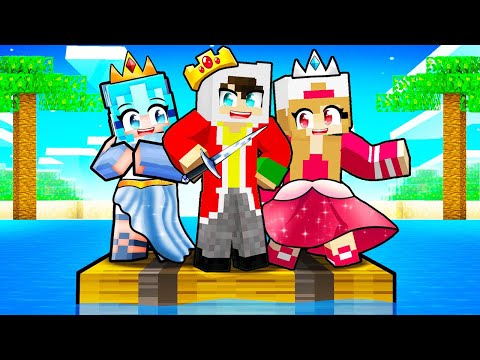 KRALİÇE KIZ HAYRANLARIM VS ENES ARSLAN RAFT ⚠️ Minecraft