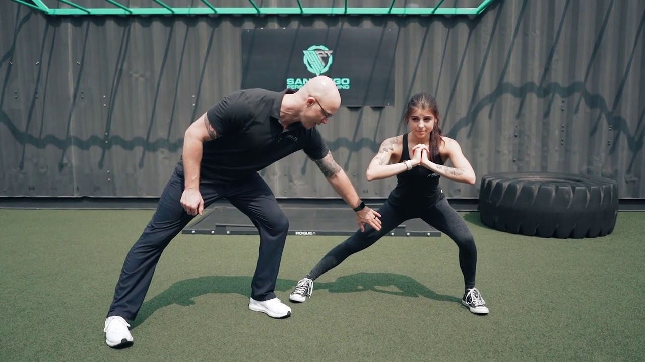 Alternating Lateral Lunge - target the lateral compartments of your legs - YouTube