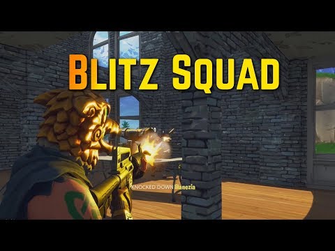 FORTNITE NEW BLITZ GAME MODE - Random Squad Win (Fortnite Battle Royale)