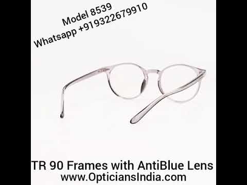 Oval assorted eye safety blue light glasses tr8539