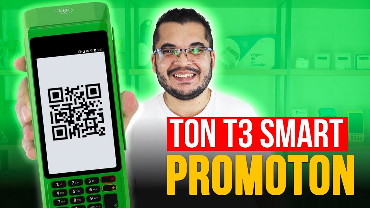 TON T3 SMART PROMOTON | TUDO SOBRE A MAQUININHA T3 SMART PROMO | T3 SMART É BOA?