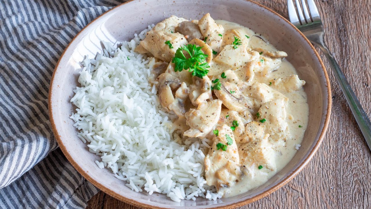 GESCHNETZELTES MIT REIS - Einfache Rezepte