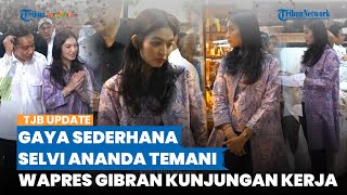 Pancarkan Aura Ibu Negara, Gaya Sederhana Selvi Ananda Temani Gibran Kunjungan Kerja ke Bali Disorot