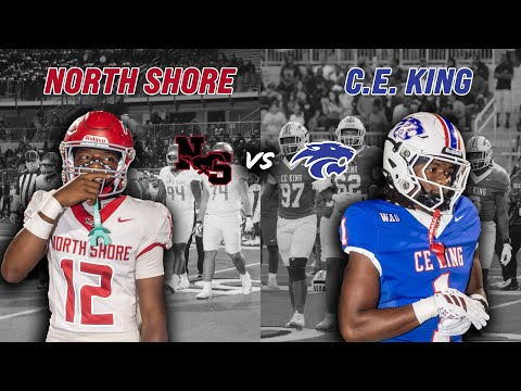 #9 North Shore vs #12 C.E. King 6A TOP 25 HOUSTON AREA DISTRICT CHAMPIONSHIP ON THE LINE #txhsfb