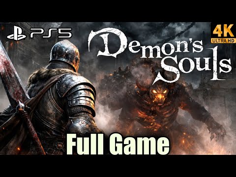 DEMON'S SOULS REMAKE PS5 Gameplay Walkthrough (FULL GAME) 4K 60FPS - No Commentary