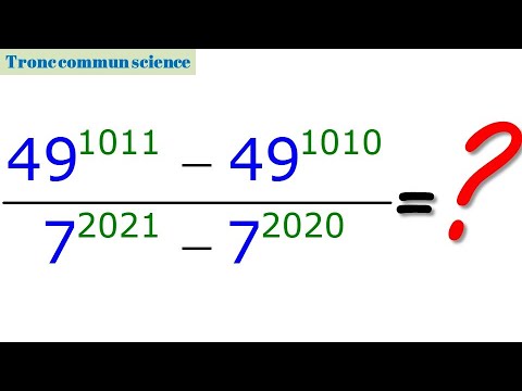 Calcul d'une expression puissance