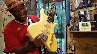 Video thumbnail for One wave bring a flood "1986 BC RICH WACE BASS" japan by Johnny Lee Long