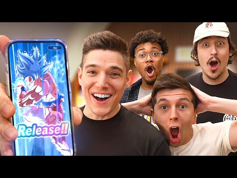 First EVER IRL Quad Summon Battle on Dragon Ball Legends!