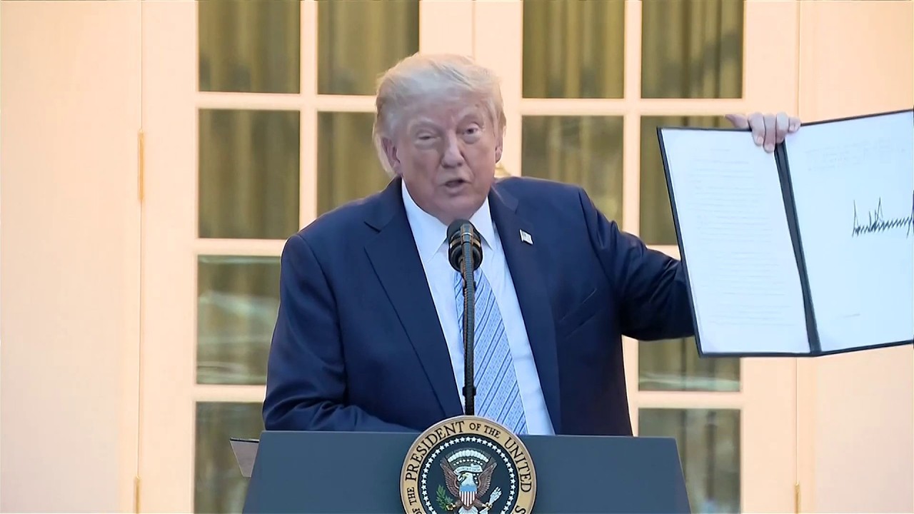 'I'll take the electrocution.' Trump goes off-script in hypothetical scenario tied to boats, sharks