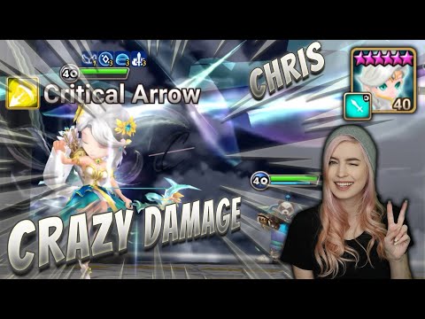 Chris The Light Magical Archer Review In Summoners War!