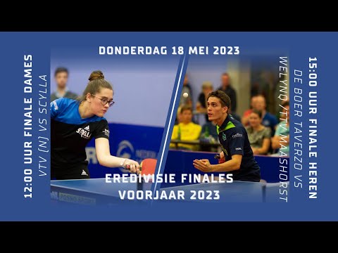 Eredivisie voorjaar 2023: Finales heren en dames