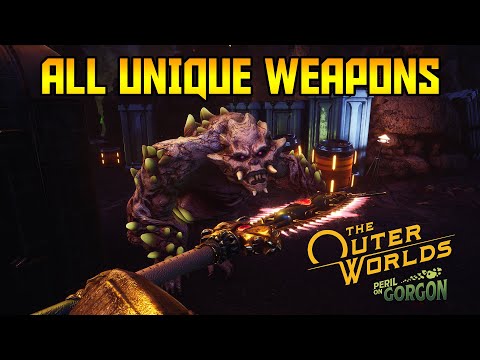 The Outer Worlds: Peril on Gorgon all unique weapons locations (Part 1)