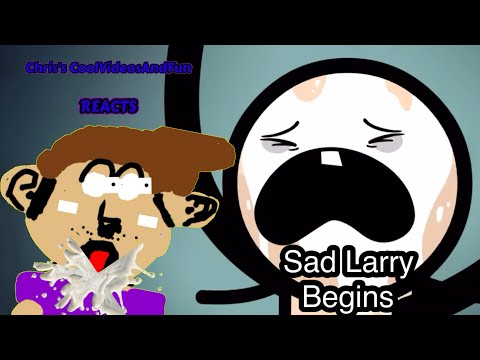 Sad Larry Begins - Cyanide & Happiness Shorts (ExplosmEntertainment) (Reaction)