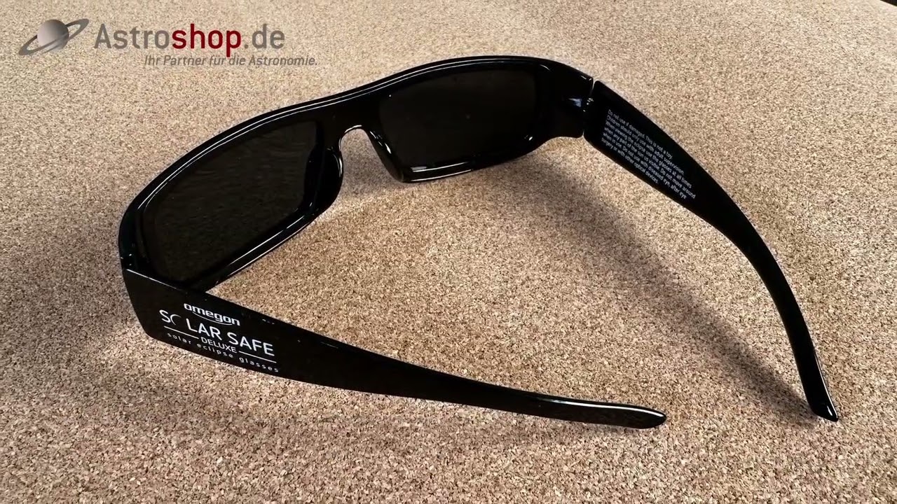 Sonnenfinsternis-Brille Solar Safe Deluxe: kurz vorgestellt