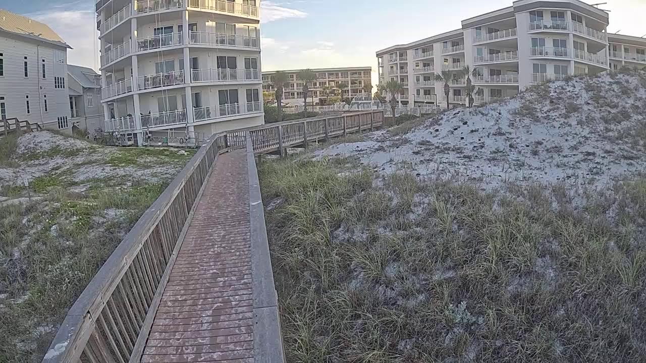 Live webcam view of Seagrove Dunes Boardwalk View