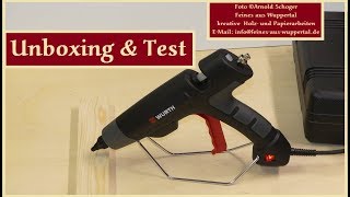 Unboxing & Test HKP 220 Würth Heißklebepistole