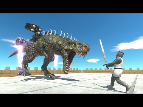 New Update Rocket Launcher T-Rex - Animal Revolt Battle Simulator