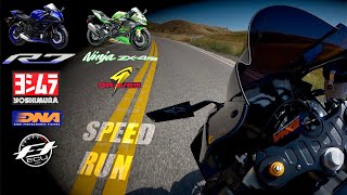 Yamaha R7 Mod update + ZX4RR vs R7 0 120 speed run